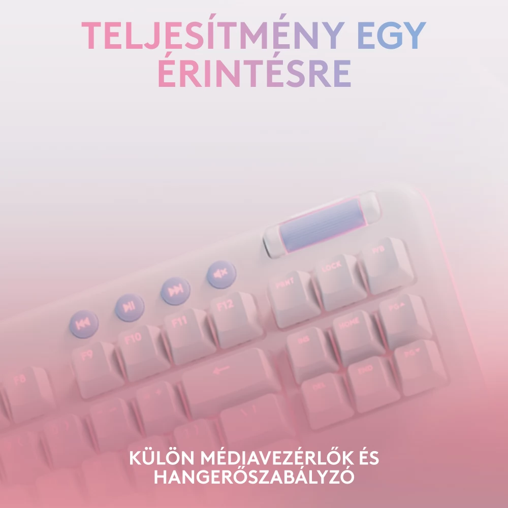 LOGITECH G715 Cable without keyboard Tactile kapcsolók White - iPoncomp.com