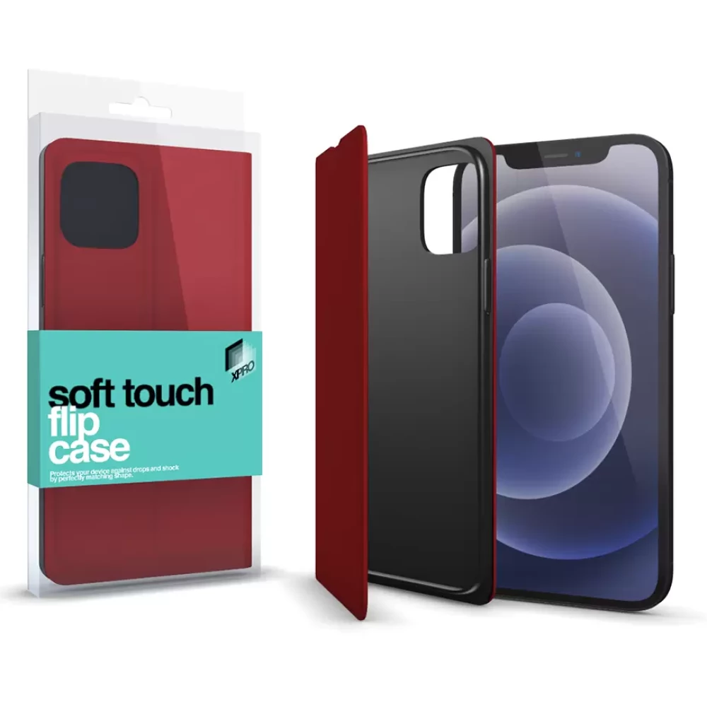 XPRO Soft Touch Flip Case red Apple iPhone 13 Mini device - iPon - hardware  and software news, reviews, webshop, forum