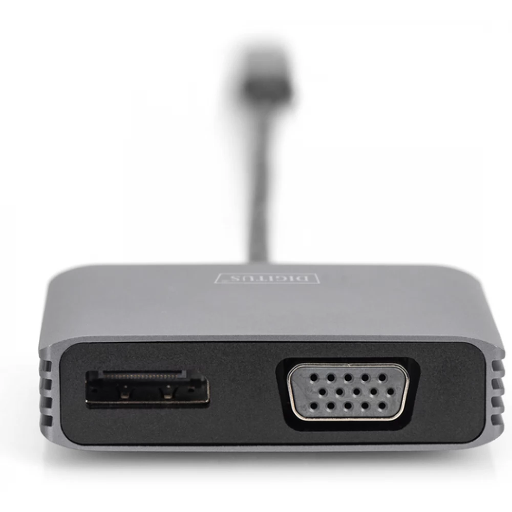 DIGITUS DA70827 USB TypeC 4K 2in1 DisplayPort + VGA Graphics