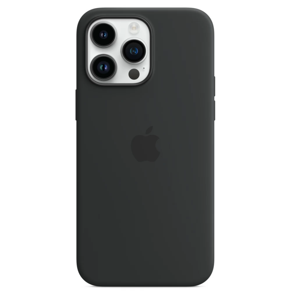 APPLE MagSafe rögzítésű silicone case iPhone 14 Pro Max black