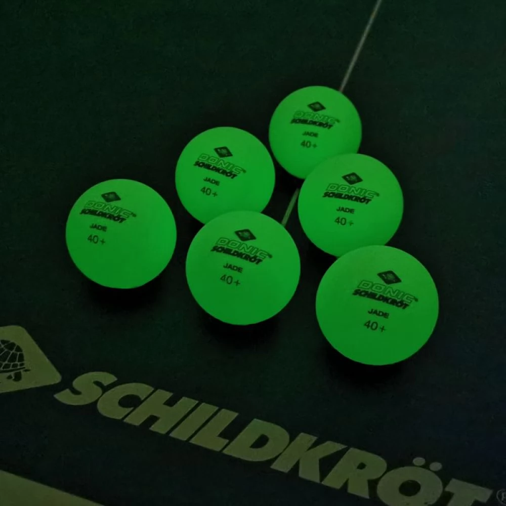 Palline Da Ping Pong Glow In The Dark DONIC | 6 Pezzi Fluorescenti Verde Chiaro - Foto 12