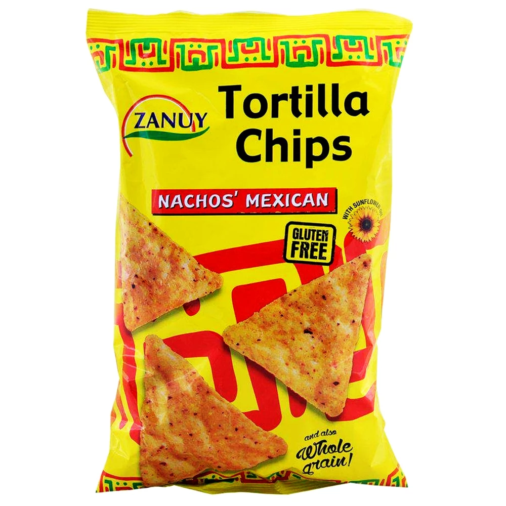 Zanuy pikáns tortilla chips gluténmentes 200 g iPon.hu