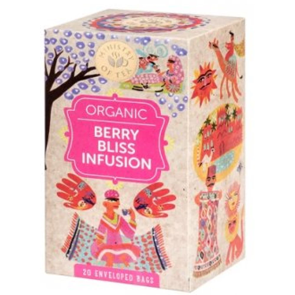 Ministry of tea organic berry bliss infusion bio tea 30 g - iPon.hu