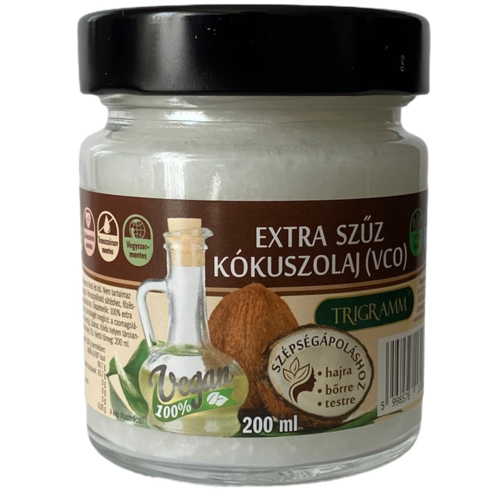 Trigramm Extra Szűz Kókuszolaj Vco 200 Ml Ipon Hardver és Szoftver Hírek Tesztek Webshop 0377