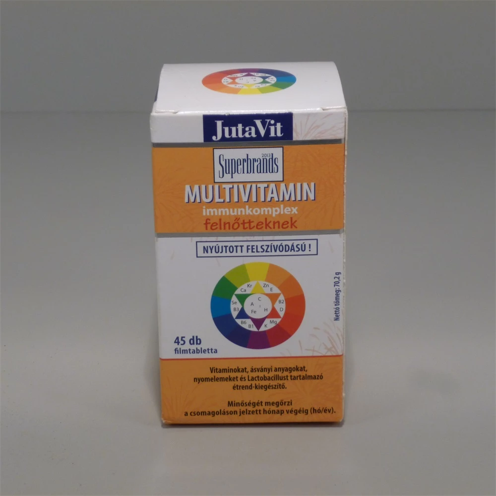 Jutavit multivitamin immunkomplex tabletta felnőtt 45 db iPon