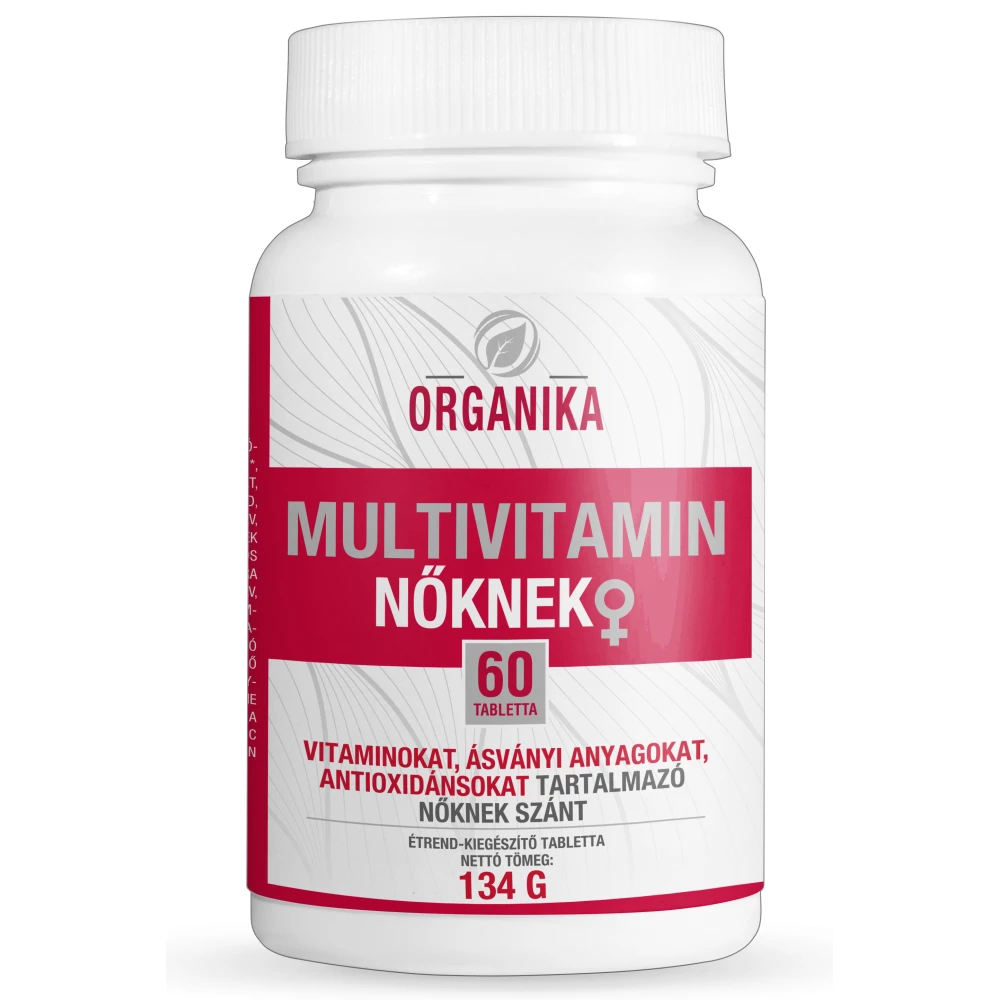 Organika multivitamin nőknek tabletta 60 db iPon hardver és