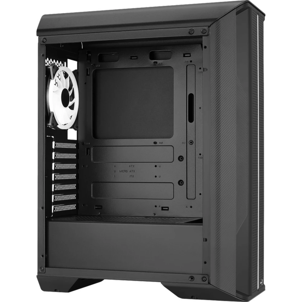 computer case Aerocool Splinter Duo ARGB ATX Black hardened glass ...