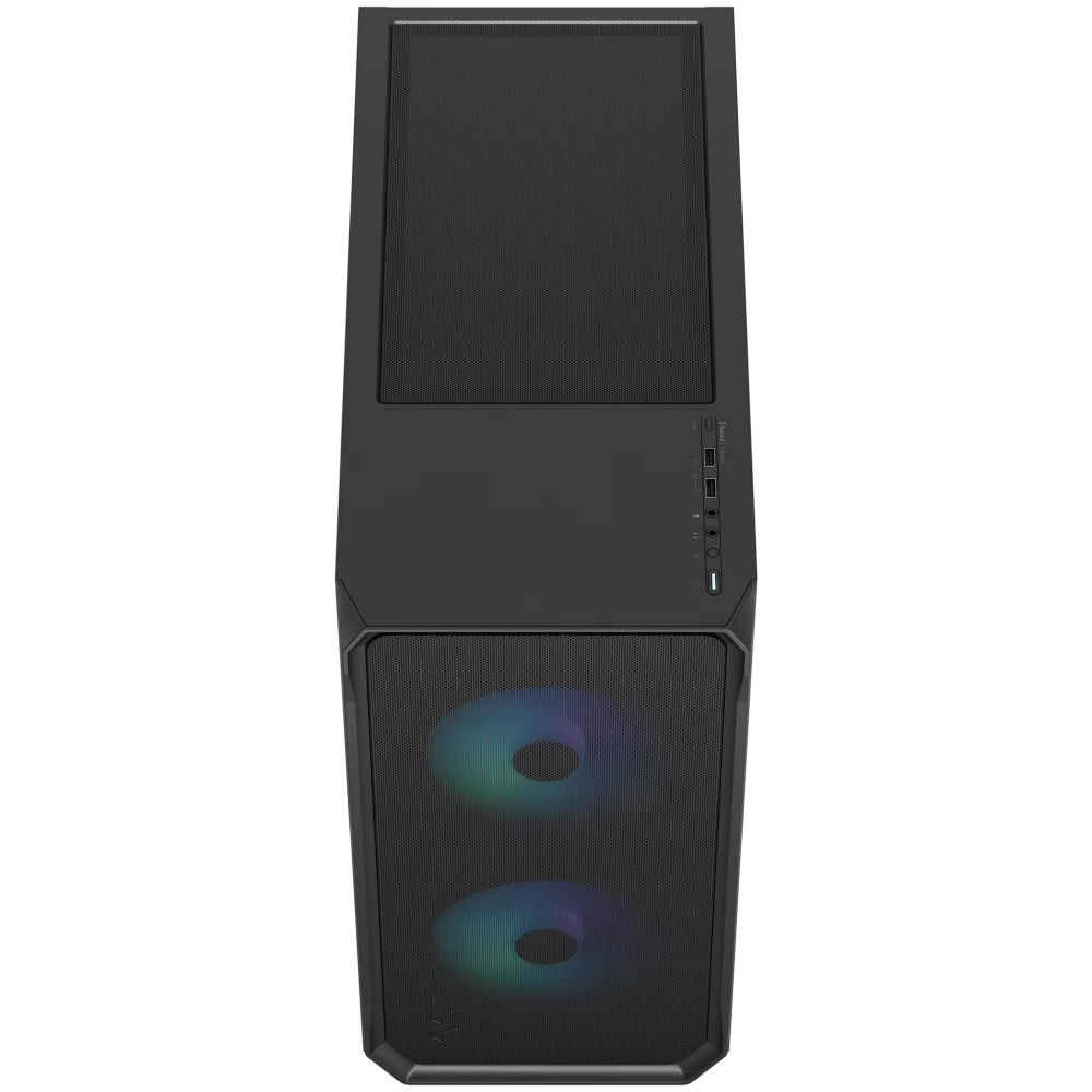 Fractal Design Focus 2 Witte TG Clear Tint Fractal Design Focus 2 Witte TG Clear Tint