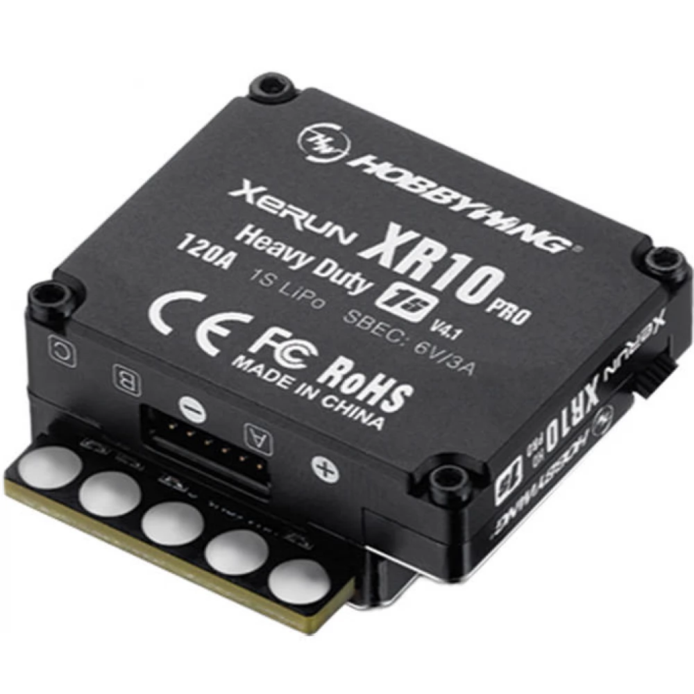 HOBBYWING XeRun XR10 Pro 1S Heavy Duty szabályzó iPon hardver és