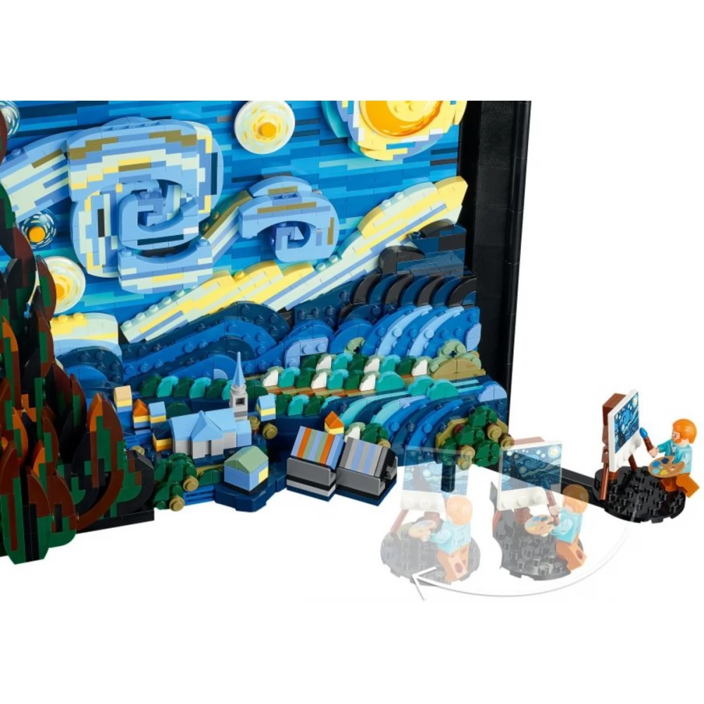 LEGO Ideas Vincent van Gogh - Csillagos night 21333 - iPoncomp.com