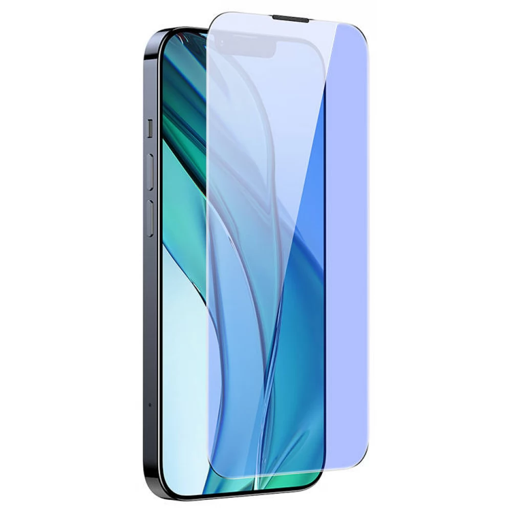 BASEUS Tempered Glass Blue light iPhone 14 Plus/13 Pro Max iPon