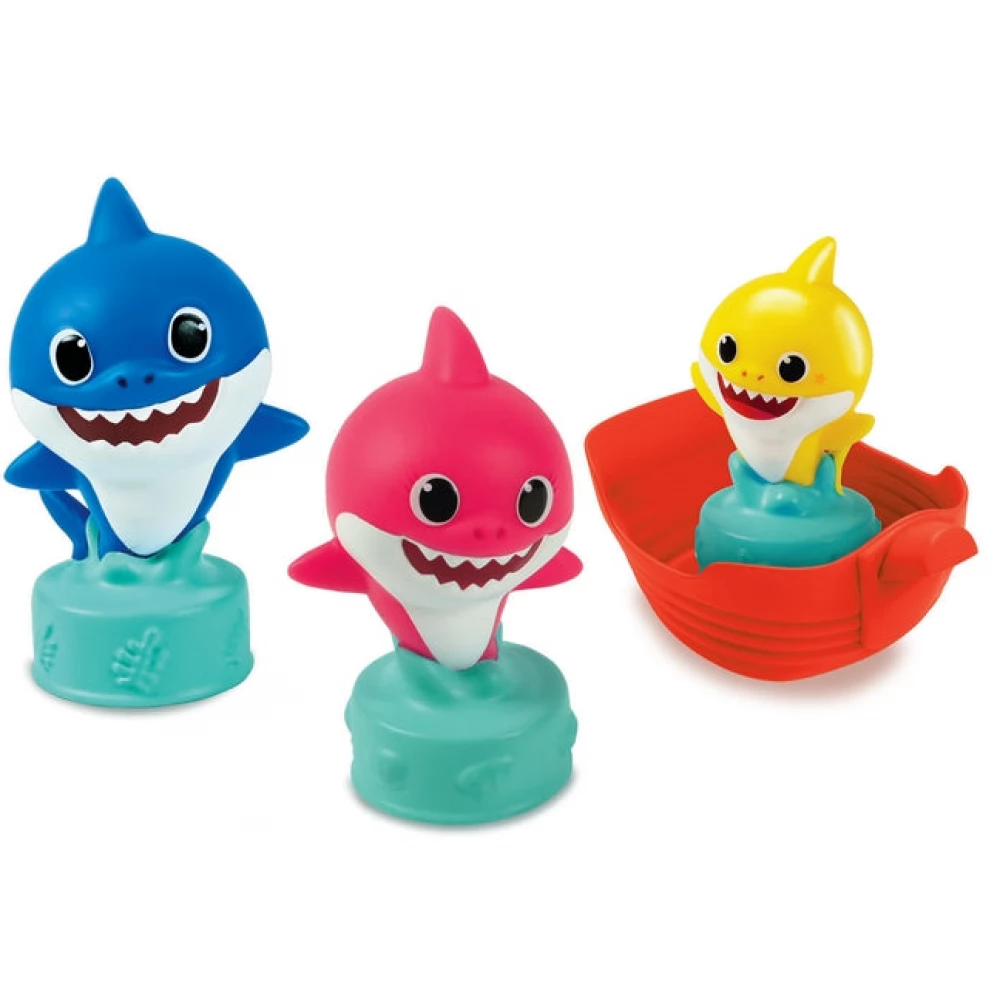 CLEMENTONI Soft Clemmy Pinkfong Baby Shark building set - iPoncomp.com