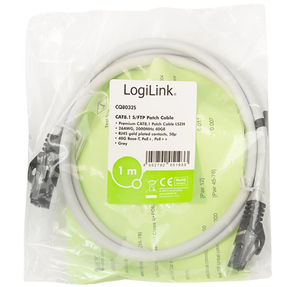 Logilink CA1009 Optische Toslink Audiokabel – 3m, Mannelijk Naar Mannelijk