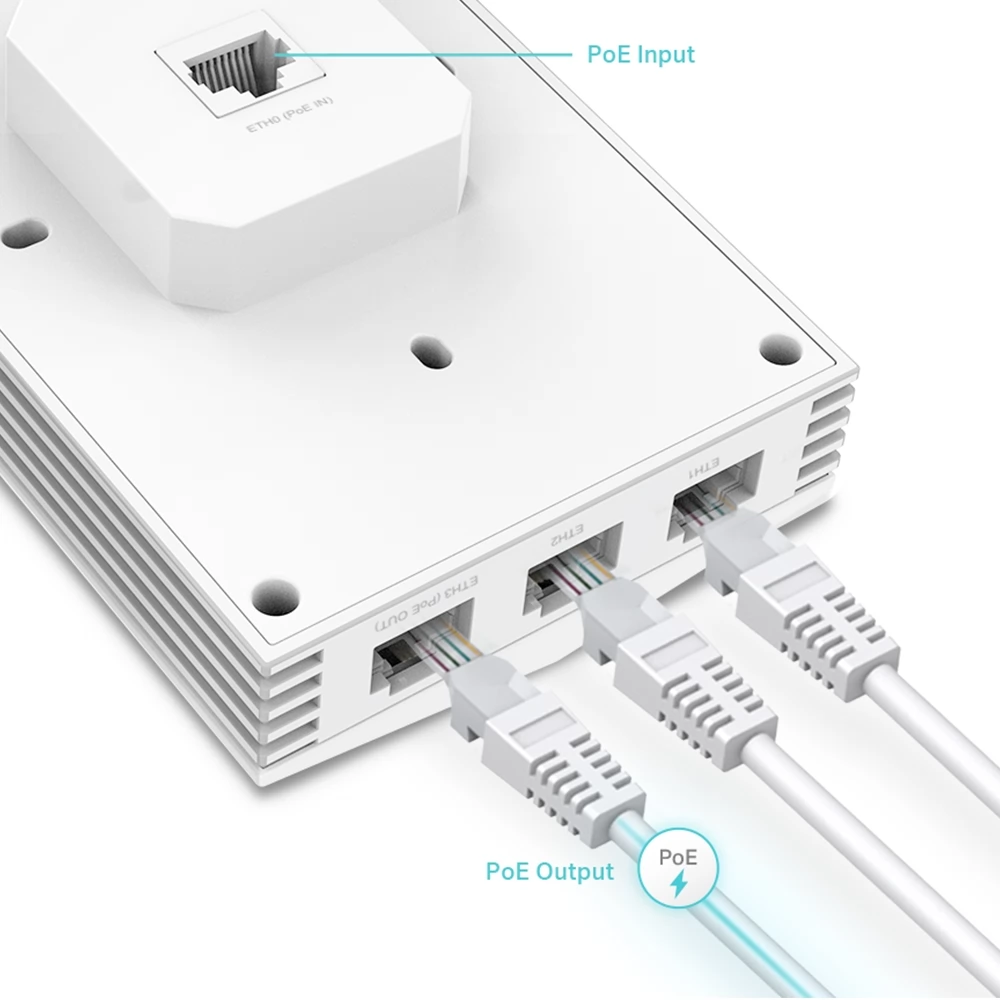 TP-LINK EAP655 AX3000 mural WiFi 6 Access Point - iPon - hardware and ...