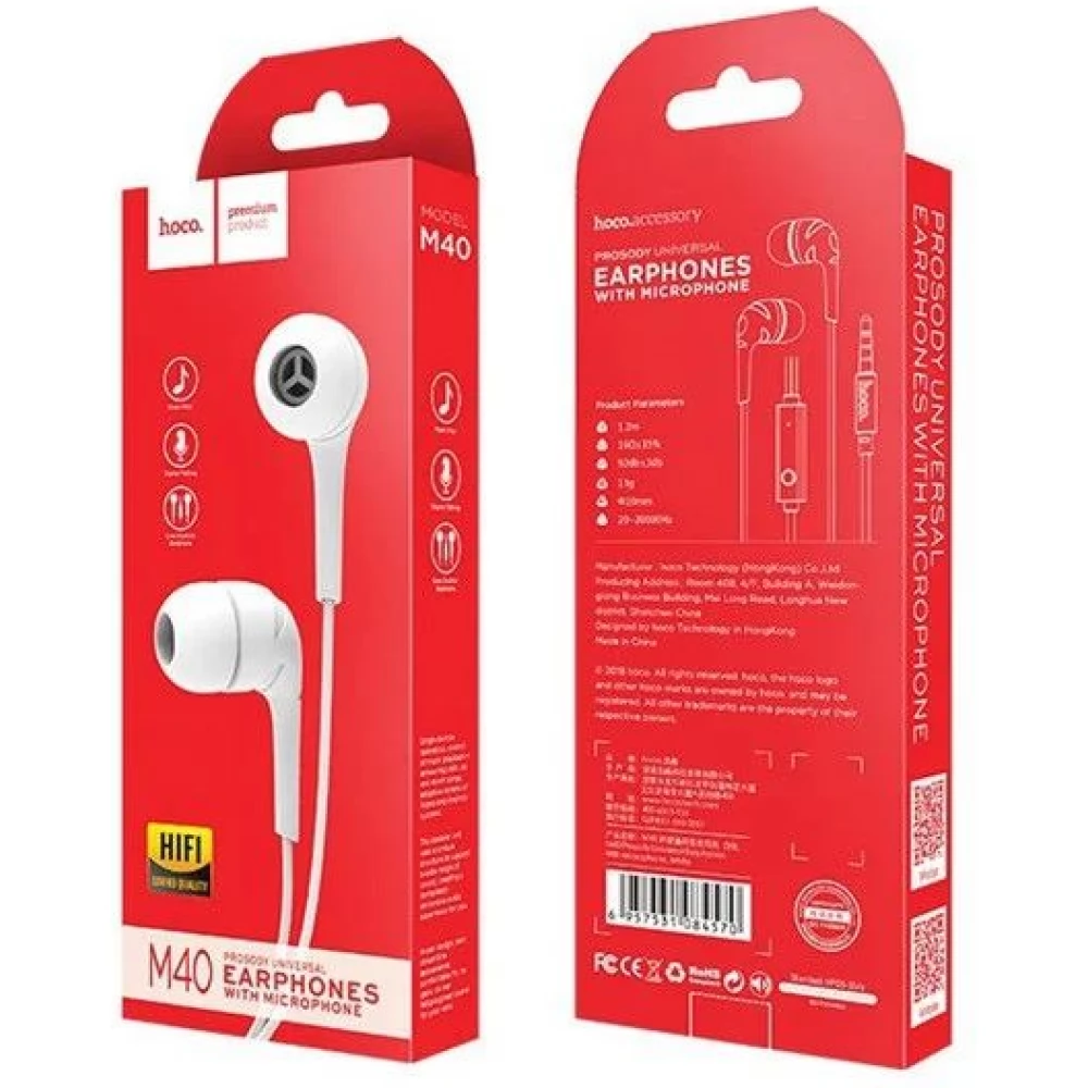 HOCO M40 Prosody fehér - iPon.hu