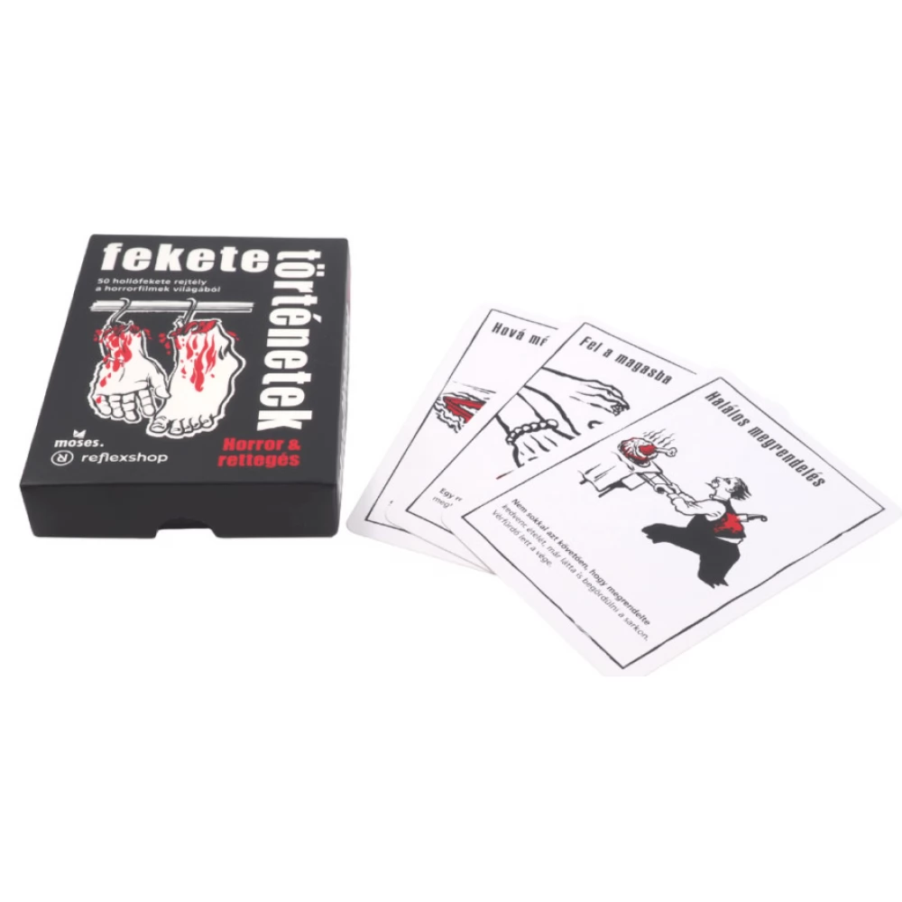 Black stories Horror and rettegés card game - iPon - hardware and software  news, reviews, webshop, forum