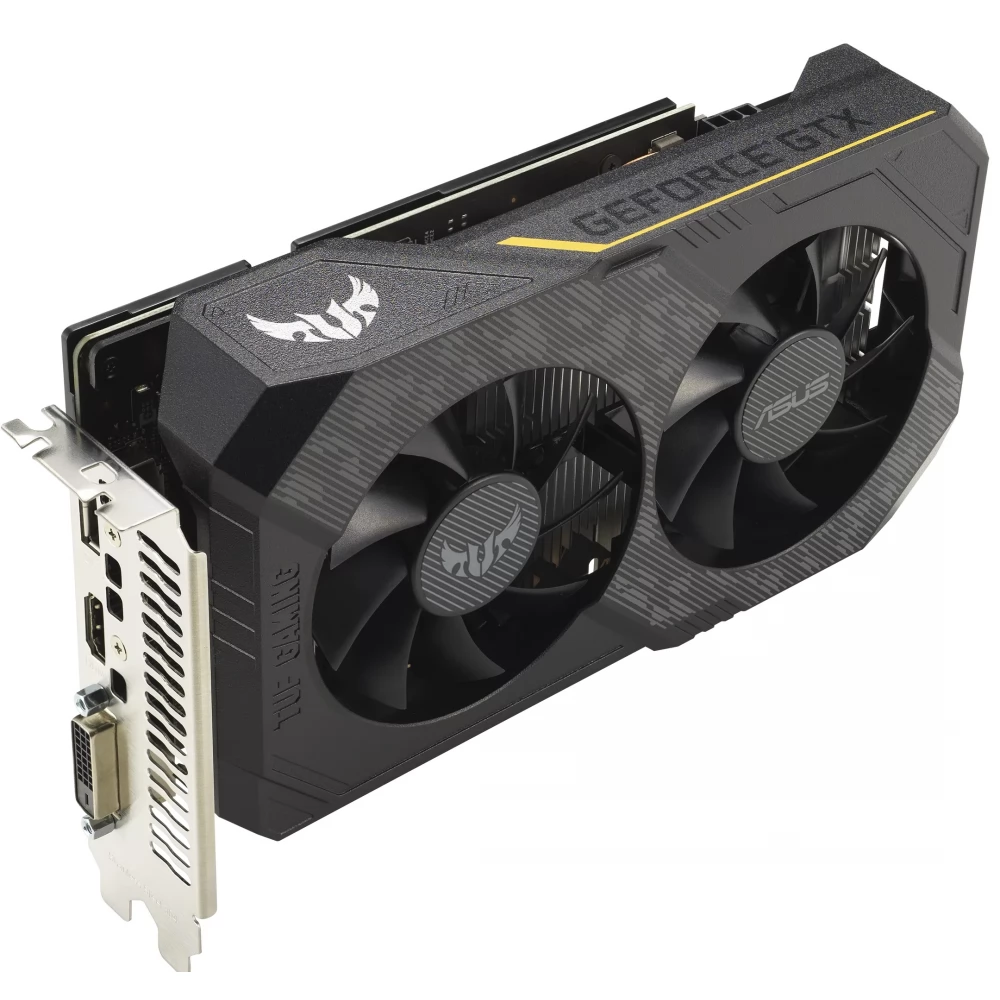 ASUS TUF-GTX1650-O4GD6-P-V2-GAMING GeForce GTX 1650 4GB GDDR6 TUF Gaming v2  OC PCIE - iPoncomp.com