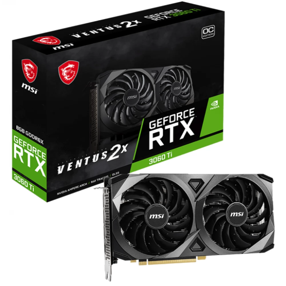 MSI GeForce RTX 3060 Ti 8GB GDDR6X Ventus 2X OC PCIE