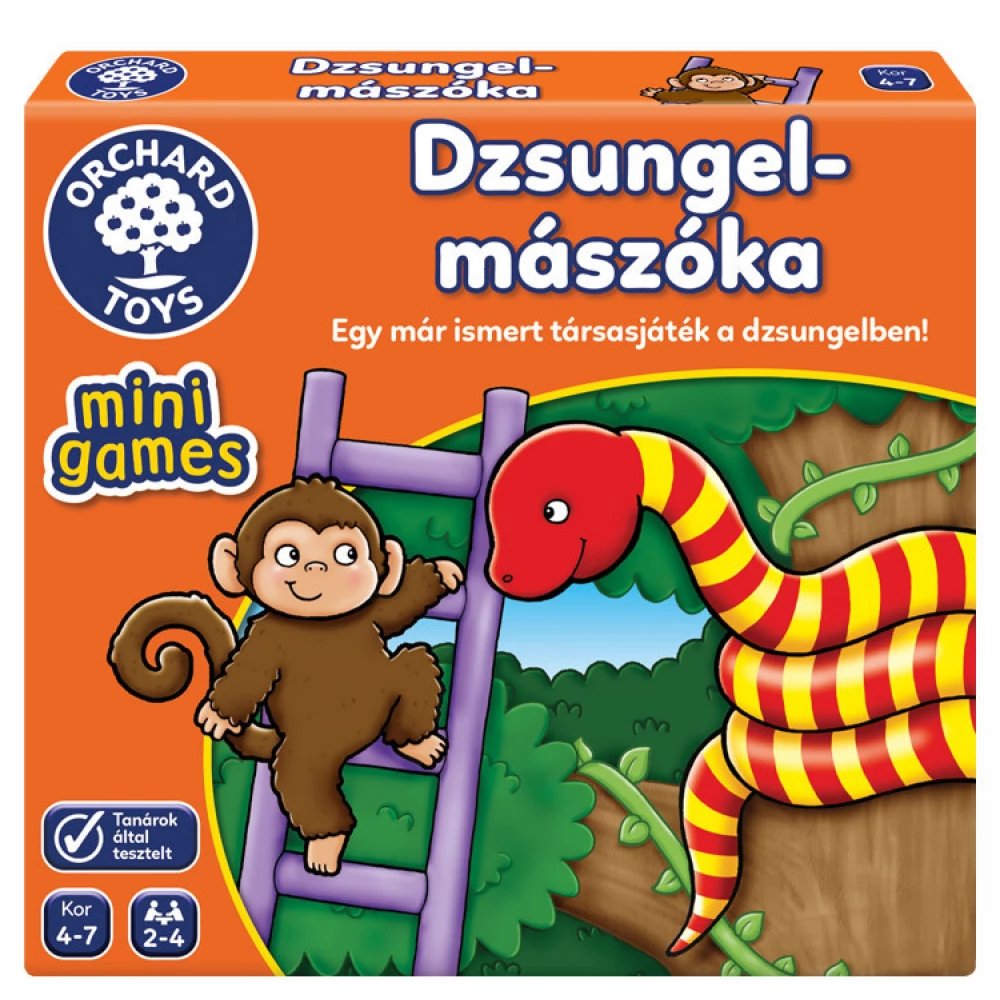 ORCHARD TOYS Mini Games Dzsungelmászóka társasjáték iPon hardver és