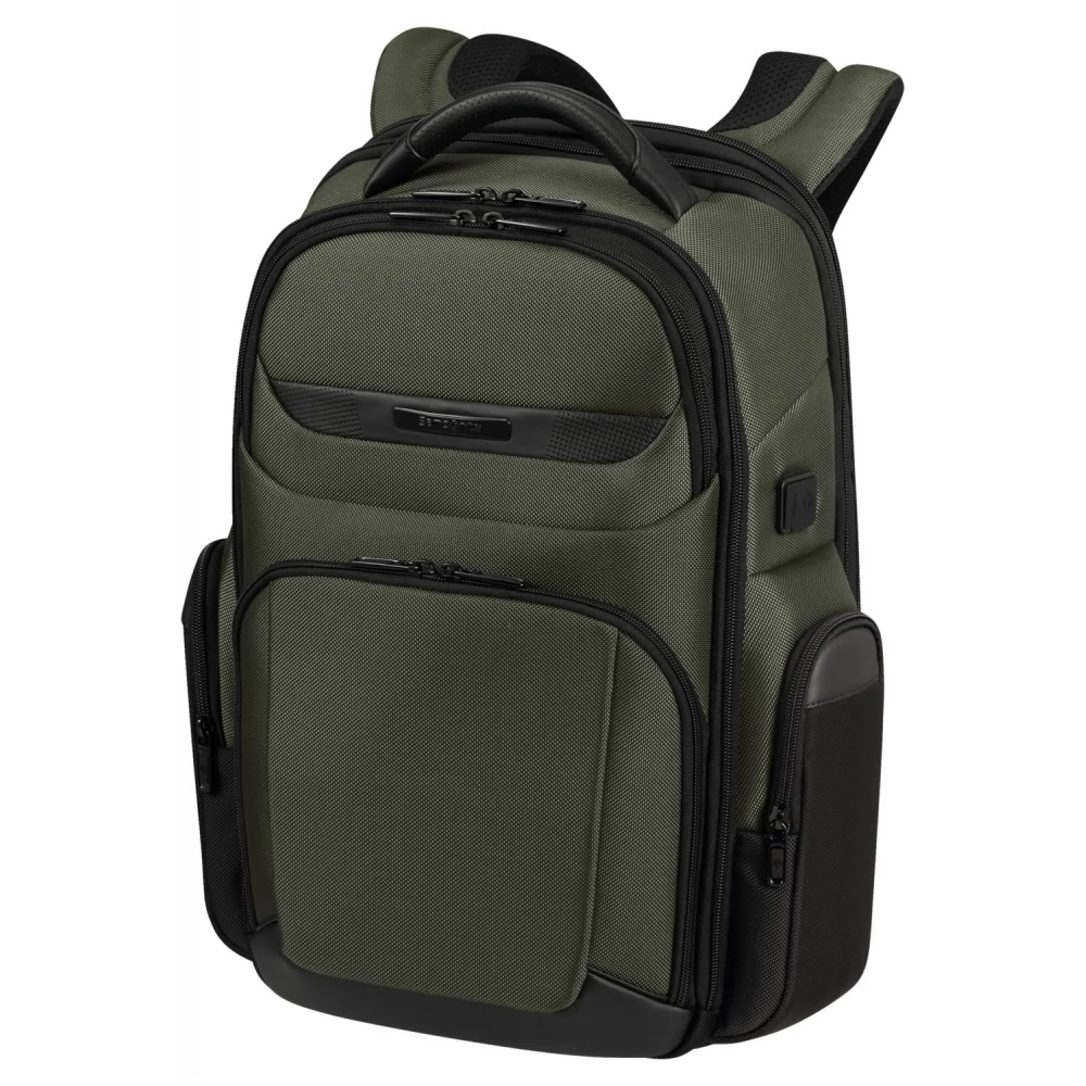 SAMSONITE ProDLX 6 backpack expandable 15.6" green iPon hardware