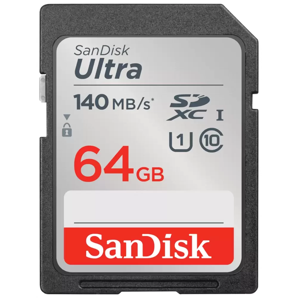 SANDISK Ultra 64GB SDXC 10 MB/s 215415 - iPoncomp.com