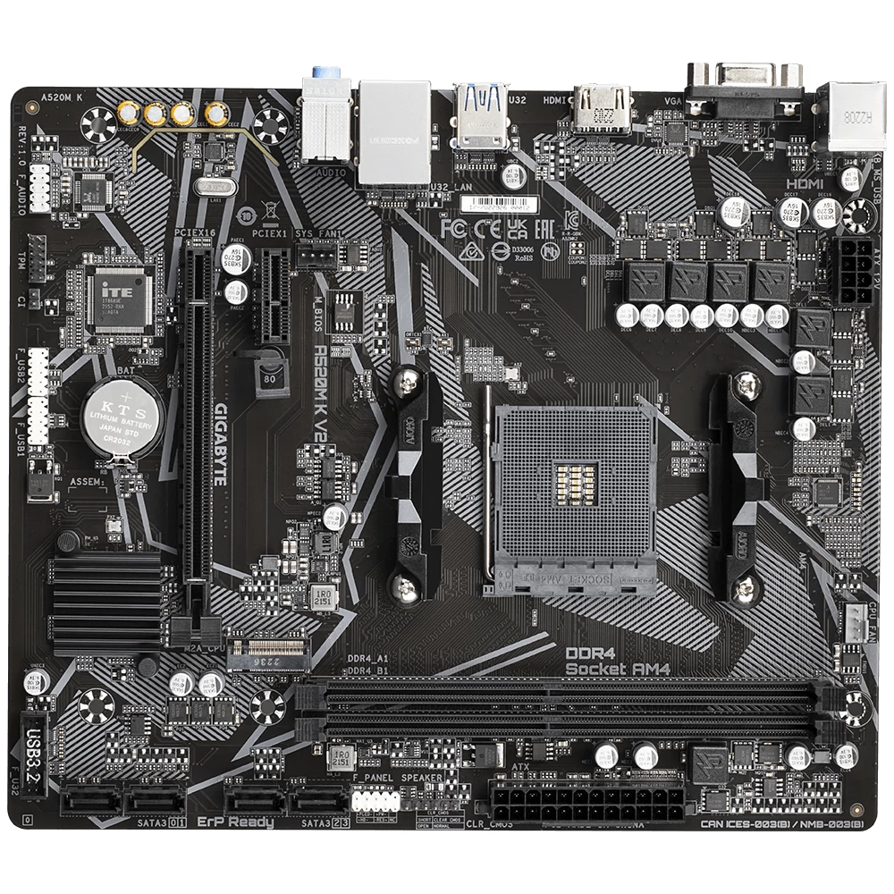 GIGABYTE A520M K V2 (rev. 1.0) - iPon.hu