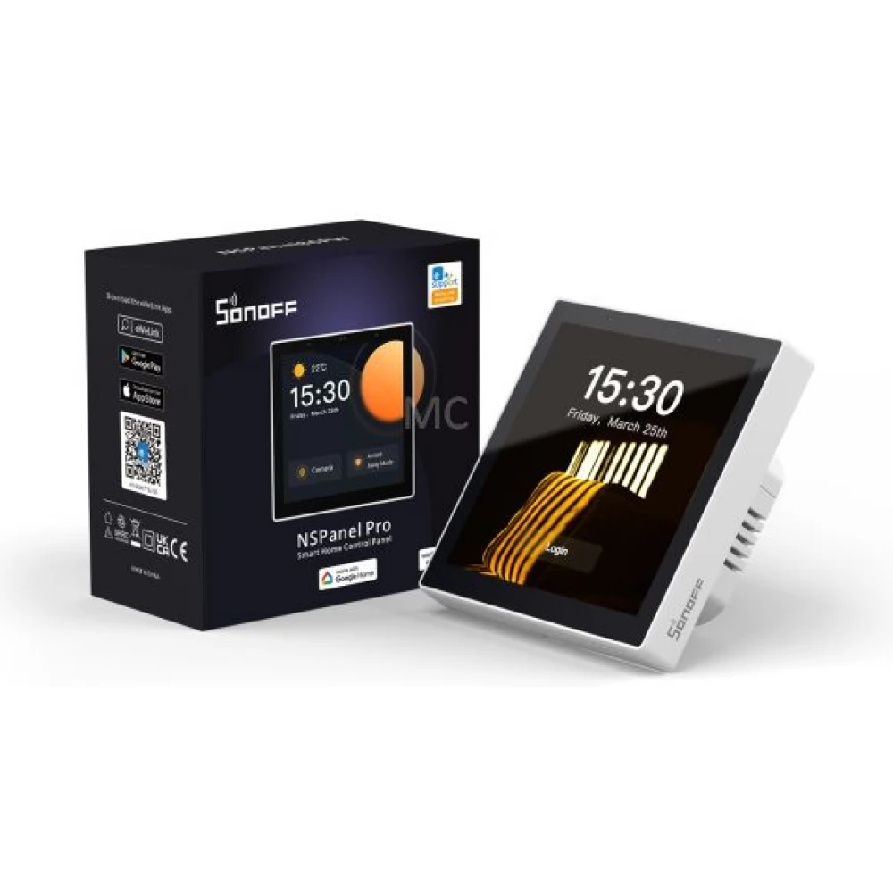 SONOFF NSPanel Pro 120 4.7 Inch Touch Screen WiFi Sart Panel with ZigBee Gateway for Hoe Autoation