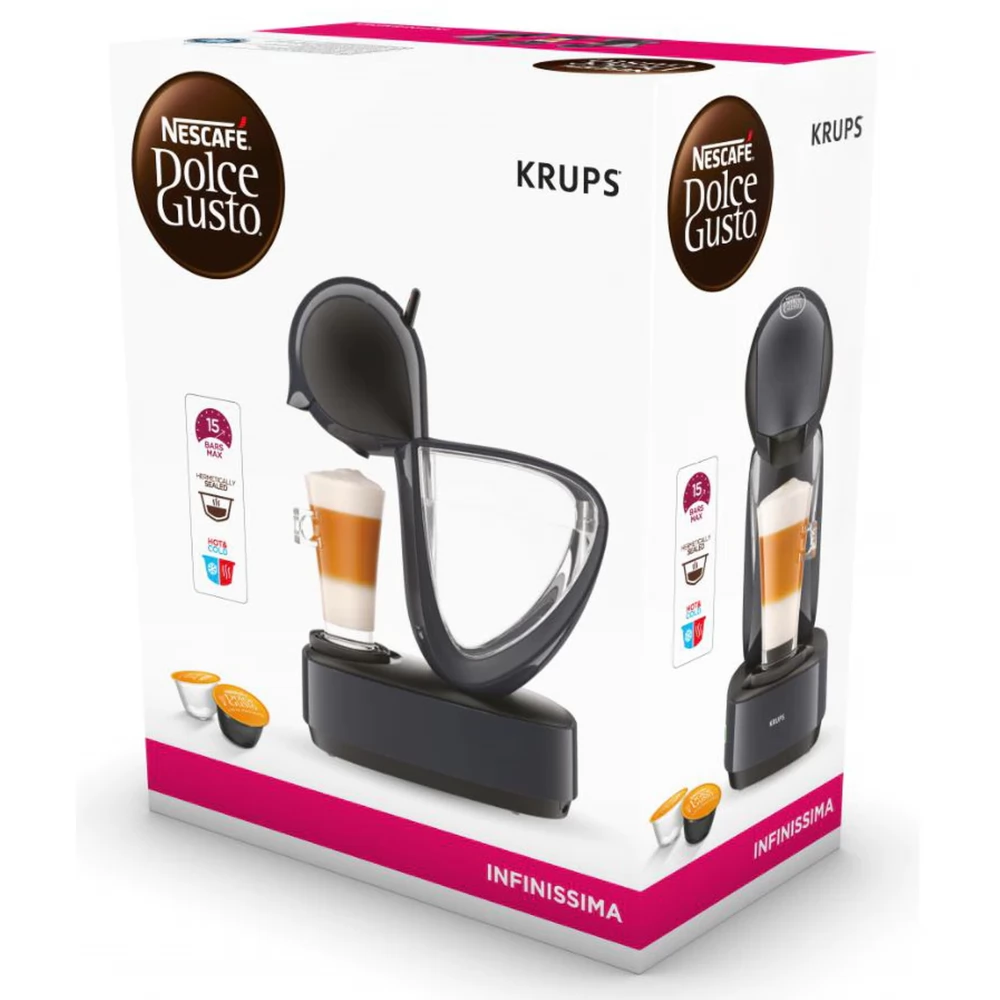 Dolce Gusto Infinissima Black Coffee Machine - Tesco Groceries