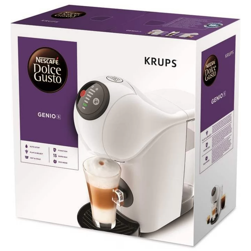 KRUPS KP240131 Kapsel Kaffeemaschine Krups Nescafé Dolce Gusto Genio S Weiß  - iPon - Hardware und Software Nachrichten, Teste, Webshop, Forum