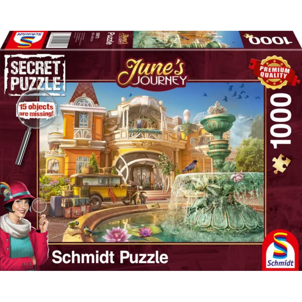 SCHMIDTSPIELE Secret Puzzle game 1000 pieces Junes Journey - iPon -  hardware and software news, reviews, webshop, forum