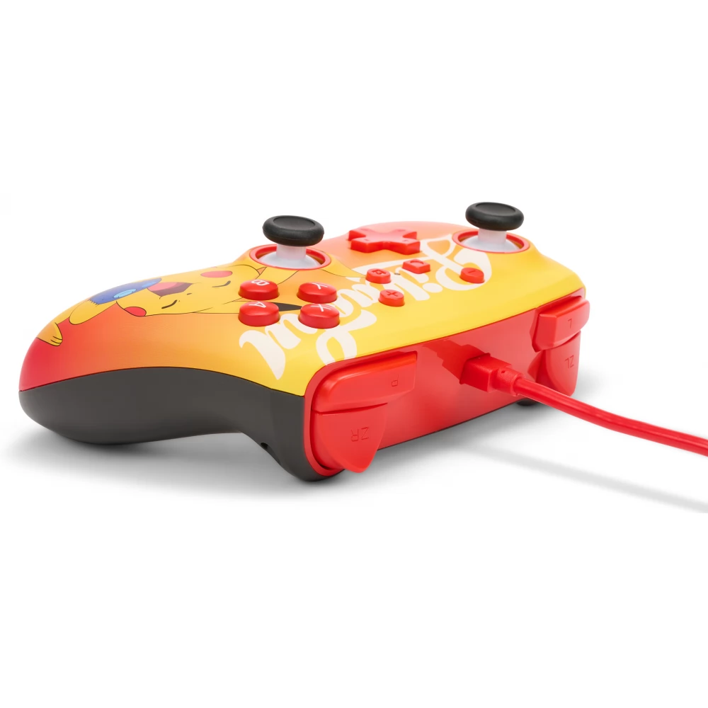 Powera Enhanced Switch Wired Controller Oran Berry Pikachu 0596