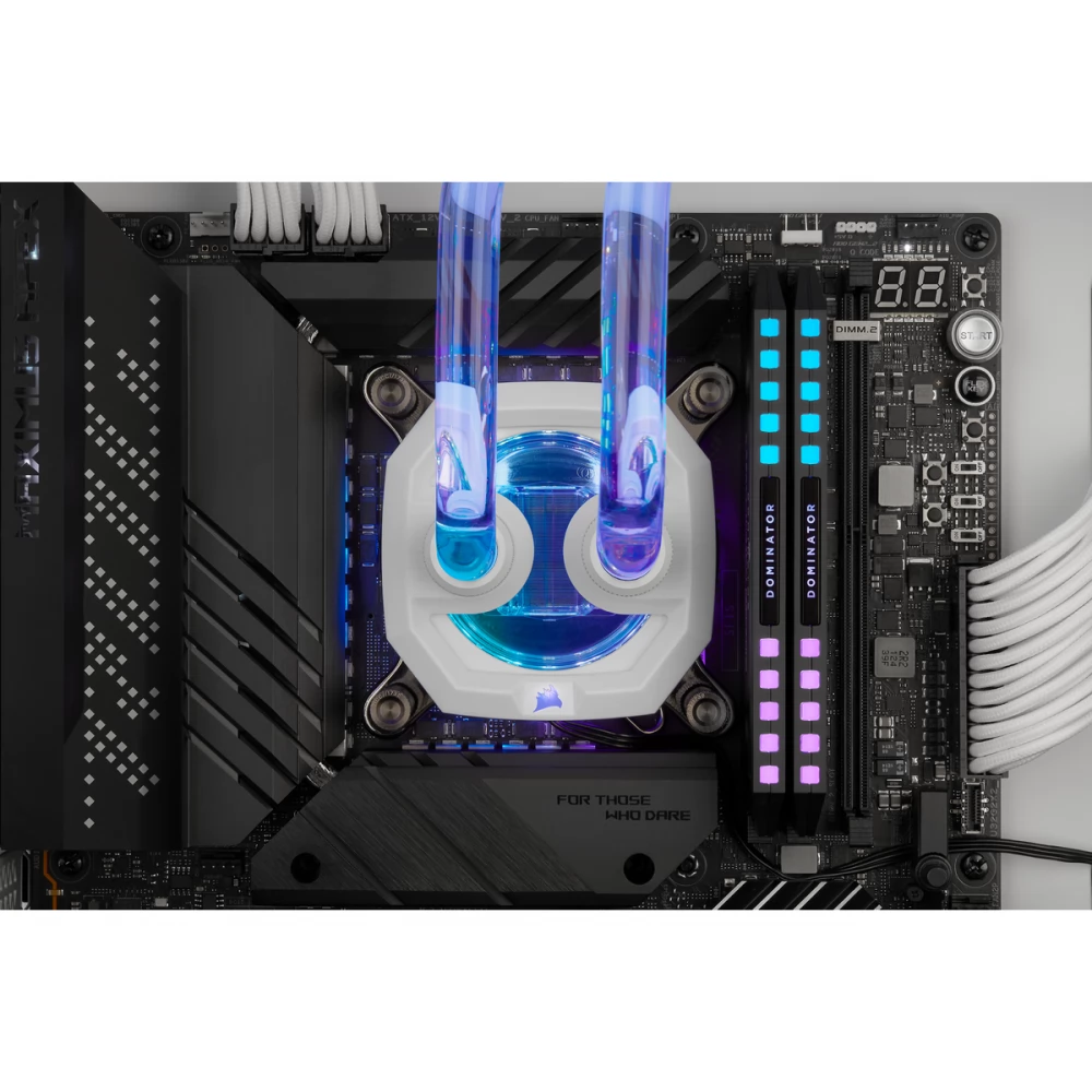 CORSAIR Hydro X Series ICUE XH305i RGB PRO Custom Cooling Kit Fehér ...