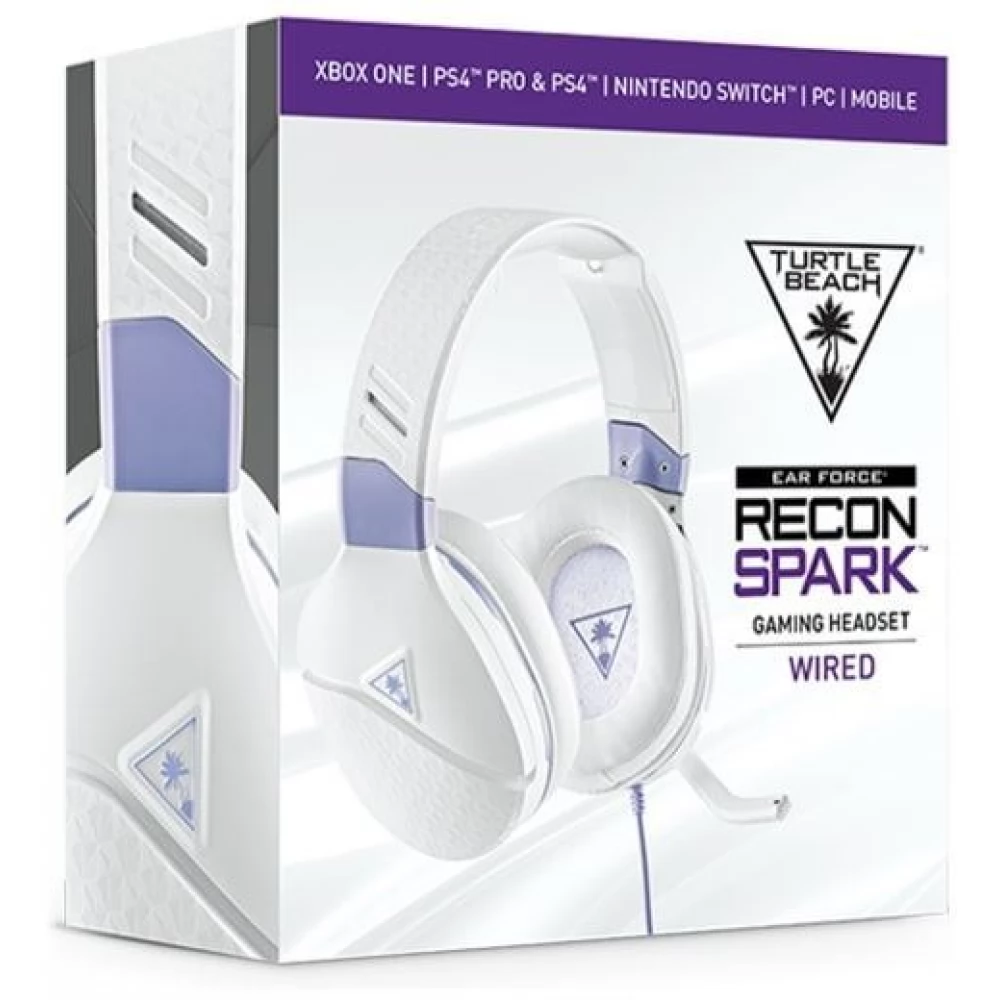 TURTLE BEACH Recon Spark Headset MULTI White Purple IPoncomp Com