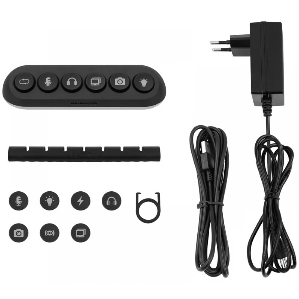 STREAMPLIFY Hub Deck 5 RGB 12V black - iPon - hardware and software ...