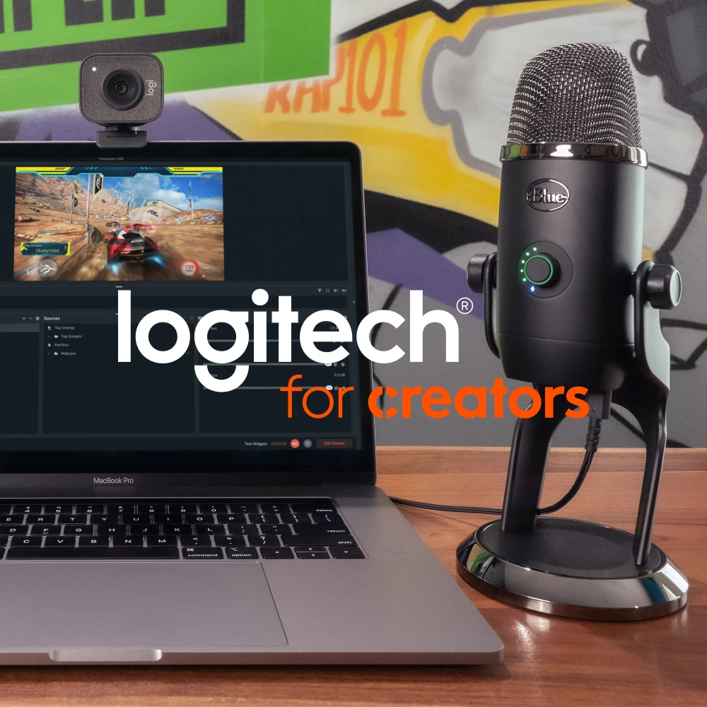 LOGITECH StreamCam Webcamera USB-C White - iPoncomp.com