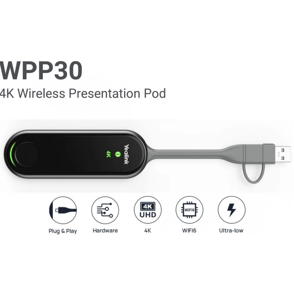 Yealink Wpp Vc K Wireless Presentation Pod Ipon Hardware And