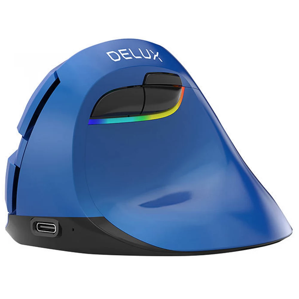 DELUX M618 Mini RGB Wireless kék - iPon.hu