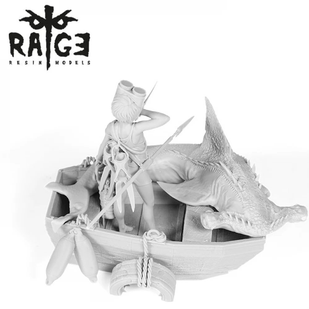 AK INTERACTIVE Rage Resin Models Shark Hunter figura - iPoncomp.com