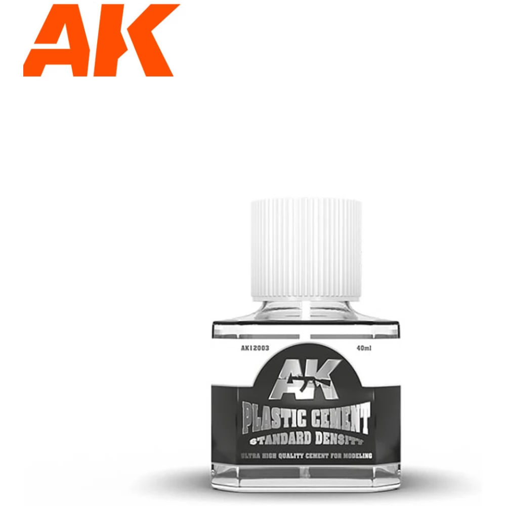 AK INTERACTIVE Plastic Cement Standard Density model glue normal ...