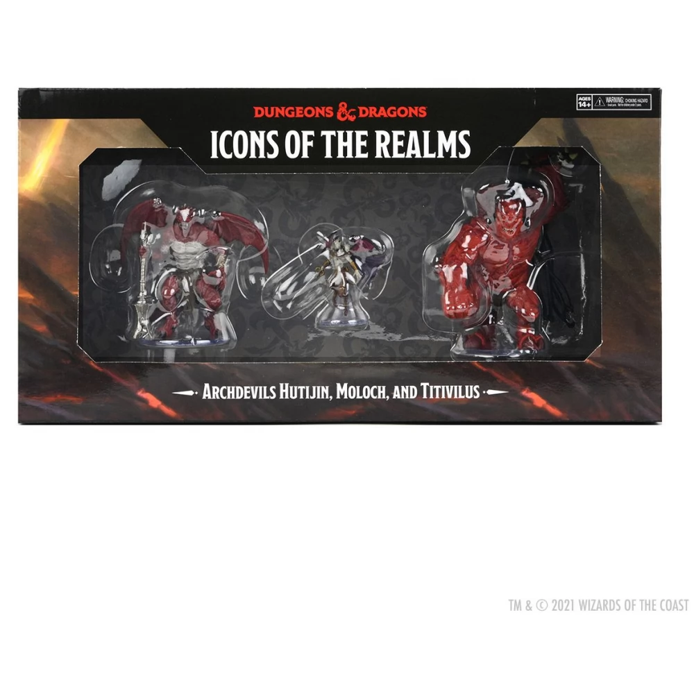 Dungeons and Dragons DnD Archdevils Hutijin Moloch Titivilus