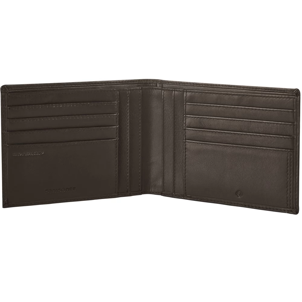 Samsonite Attack 2 SLG portemonnee van leer - de Bijenkorf
