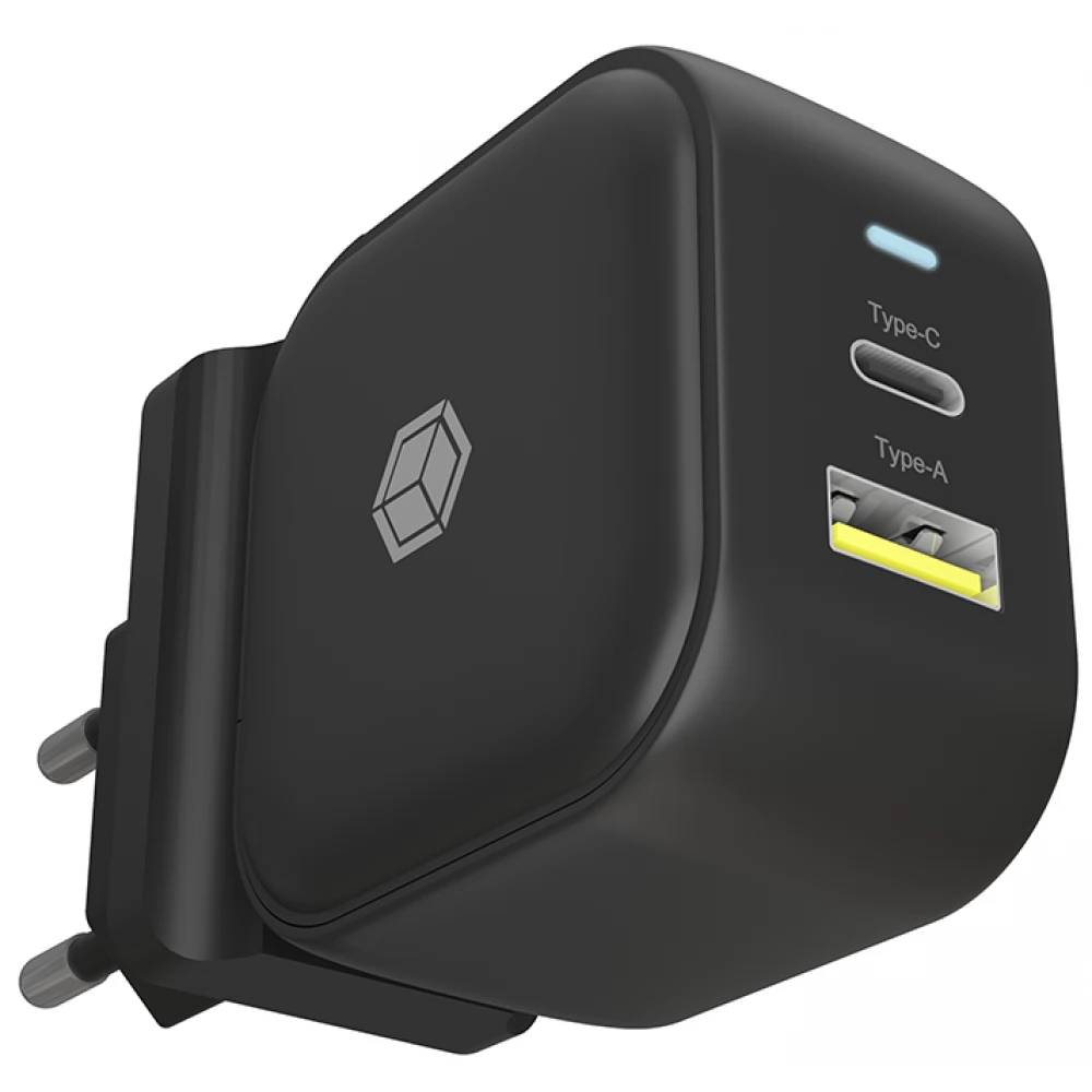 ICY BOX 2port wall charger with USB Power Delivery IBPS106PD iPon.hu