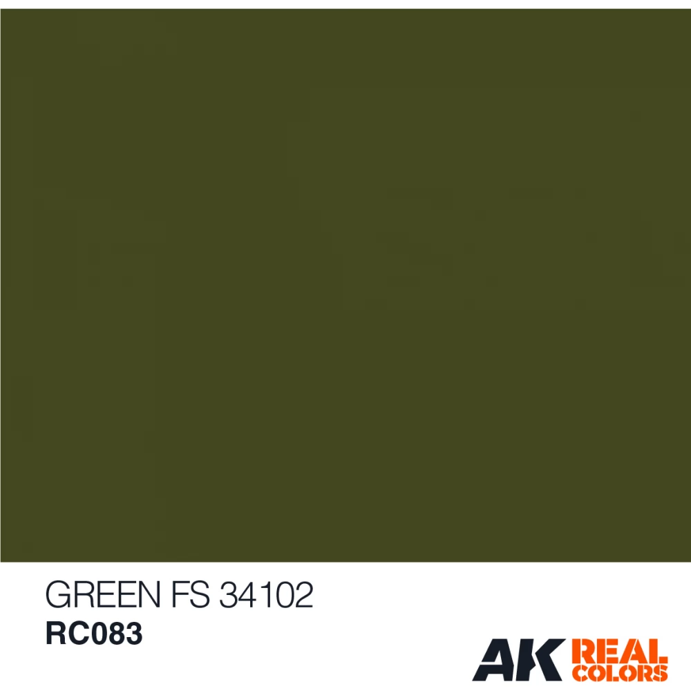 AK INTERACTIVE Real Colors Green FS 34102 acrylic laque paint 10ml ...