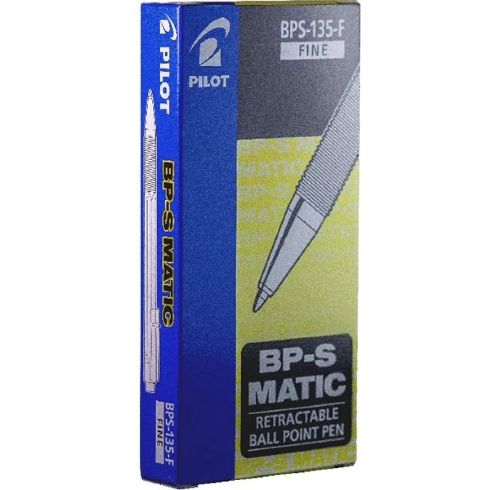 Pilot BP-S Matic Penna A Sfera Verde – Punto Fine 0,7 Mm, Ricaricabile, Retrattile - 6