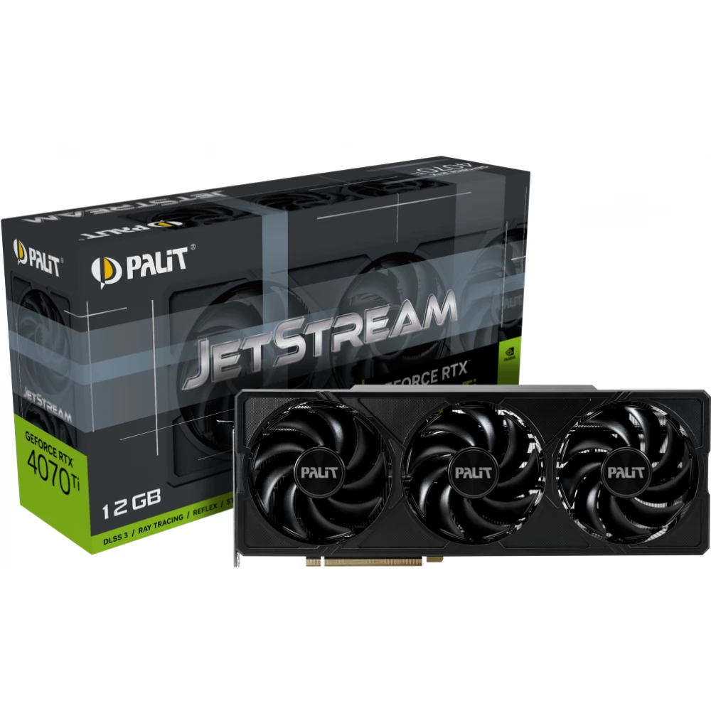 PALIT NED407T019K9-1043J JetStream GeForce RTX® 4070 Ti 12GB