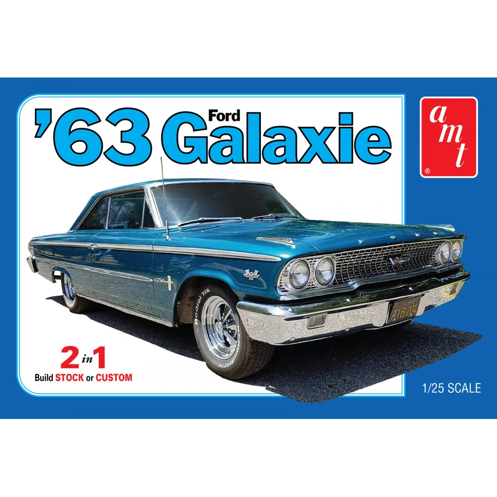 AK INTERACTIVE AMT 1/25 1963 Ford Galaxie auto model - iPon - hardver i ...