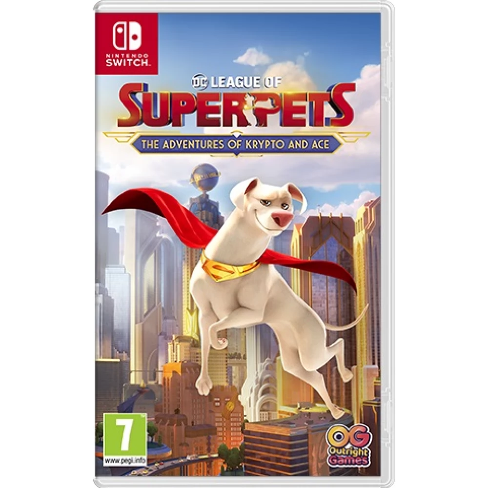 DC League of Super-Pets The Adventures of Krypto and Ace (Switch