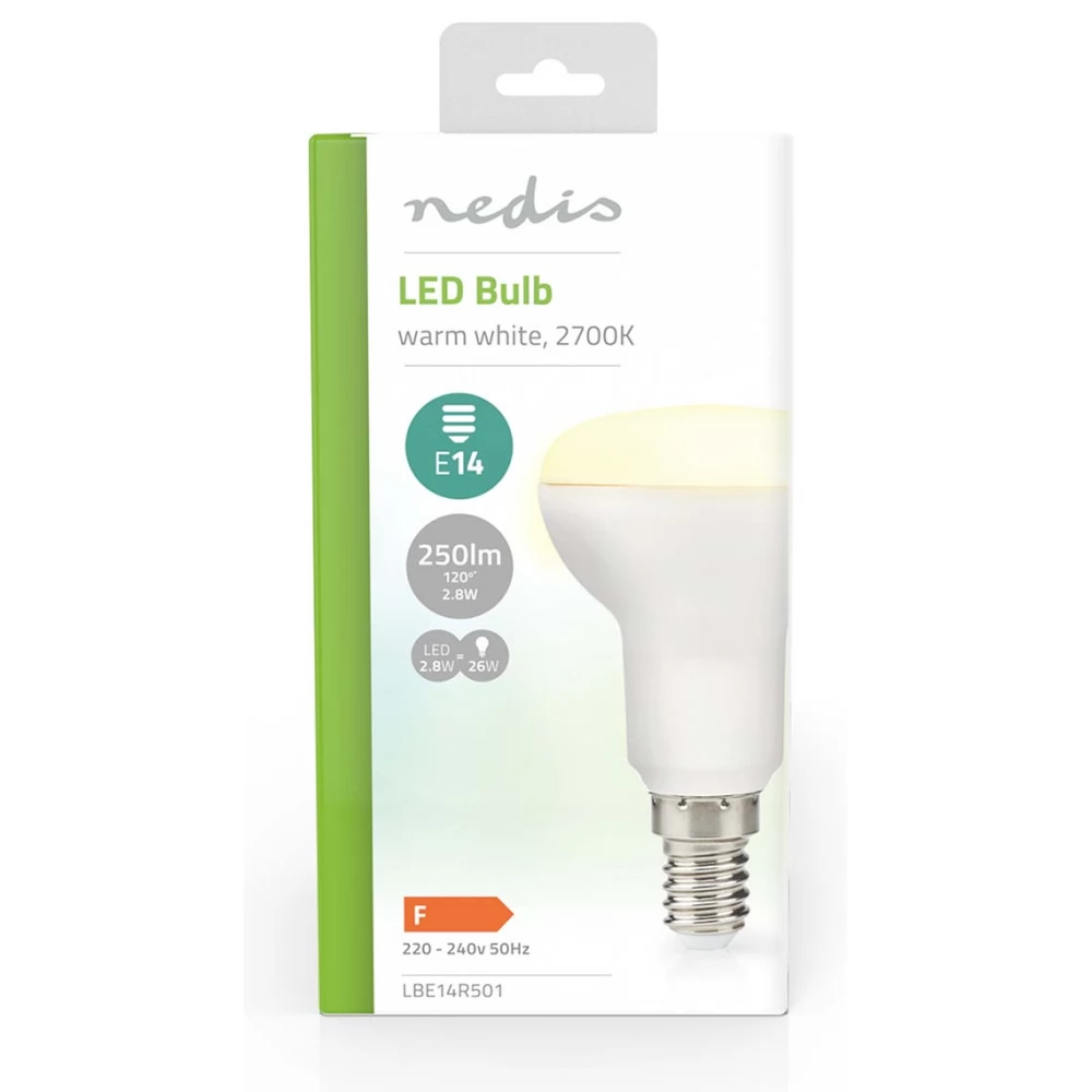 NEDIS 2.8W E14 250lm 2700K LBE14R501 - iPonshop.de