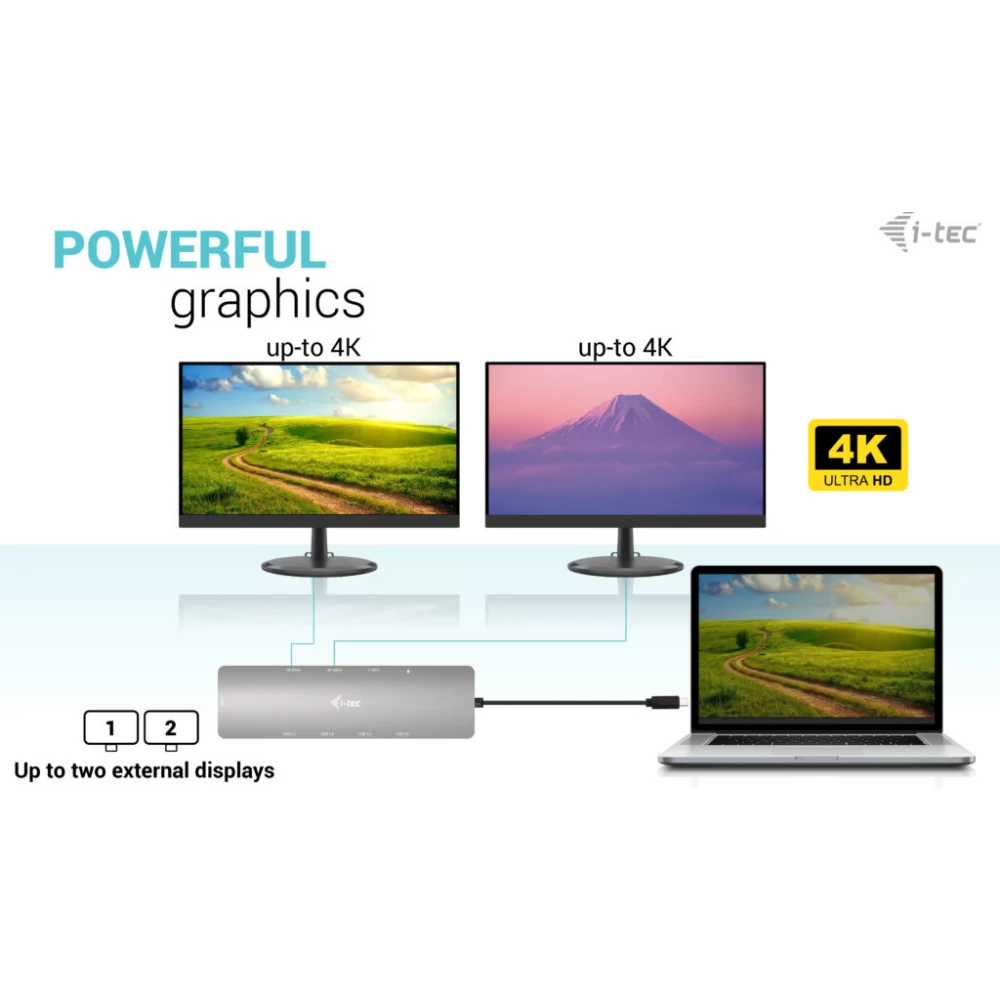 i-tec USB-C Metal Nano Dock 4K HDMI Power Delivery 60W à Cocody Angré