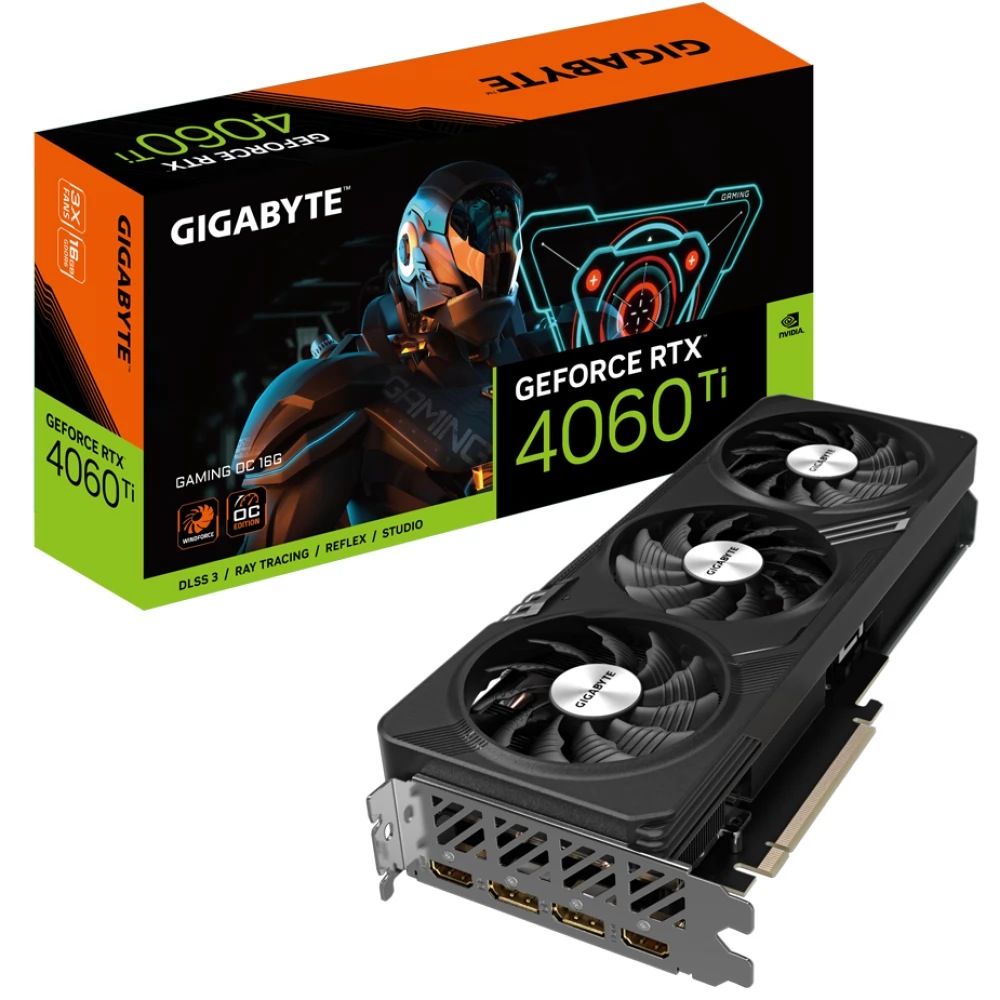 GIGABYTE GV-N406TGAMING OC-16GD GAMING OC GeForce RTX® 4060 Ti 16GB GDDR6  DLSS3 - iPon - hardware and software news, reviews, webshop, forum